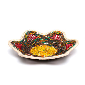 Campfire colors - Handwoven Decorative Basket