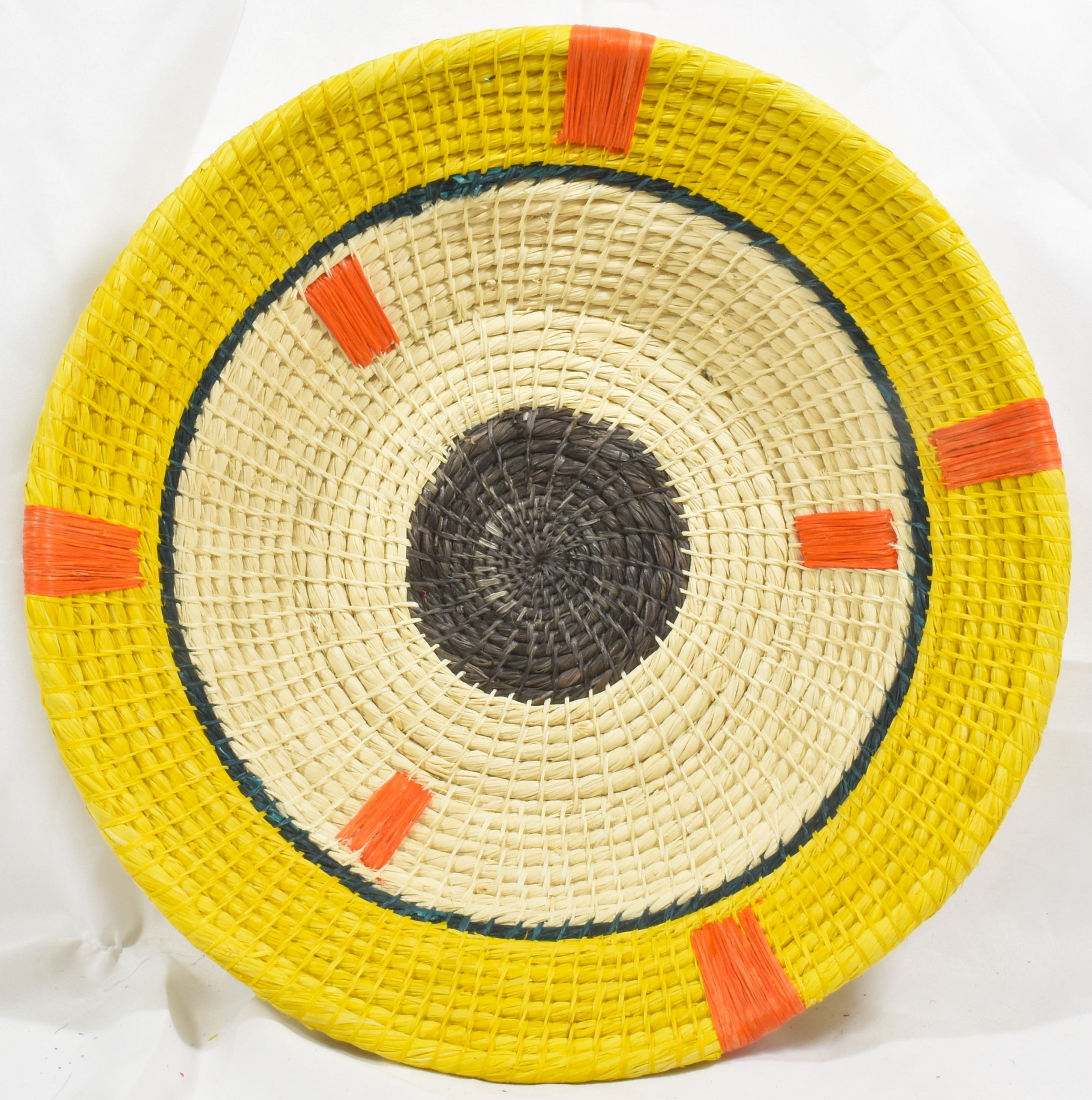 Yellow Ring - Fair Trade Basket - Handmade by Peruvian Amazon artisan