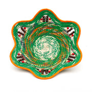 FOREST SUNSET - HANDMADE CHAMBIRA PALM FIBER BASKET - WOVEN BY ARTISAN FROM PERUVIAN AMAZON - Amazon Ecology