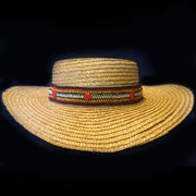 Fair-trade Hand-made Hat band - 5 color stripe shushupe - made by Peruvian Amazon artisan - Amazon Ecology