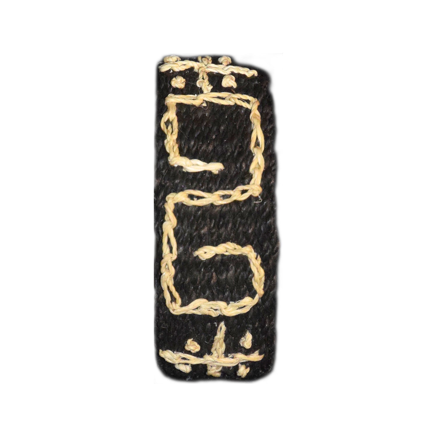 Bora native design pony tail barrettes - made by Peruvian Amazon artisans - Amazon Ecology