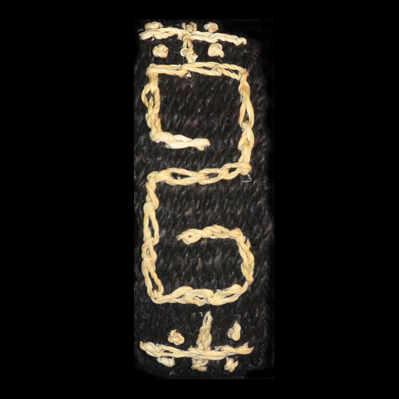 Bora native design pony tail barrettes - made by Peruvian Amazon artisans - Amazon Ecology