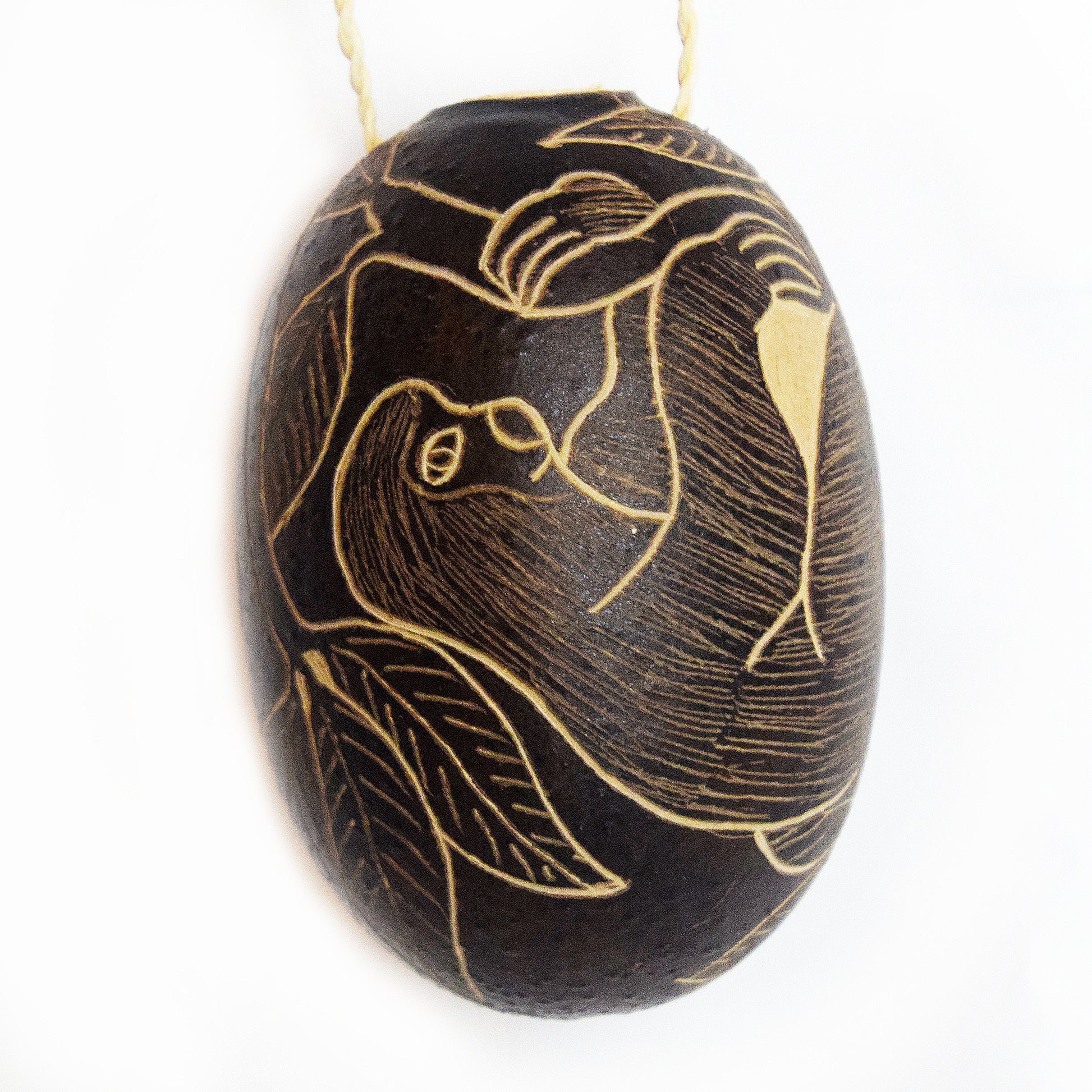 Sloth Mammal Calabash Christmas tree ornament - Amazon Ecology