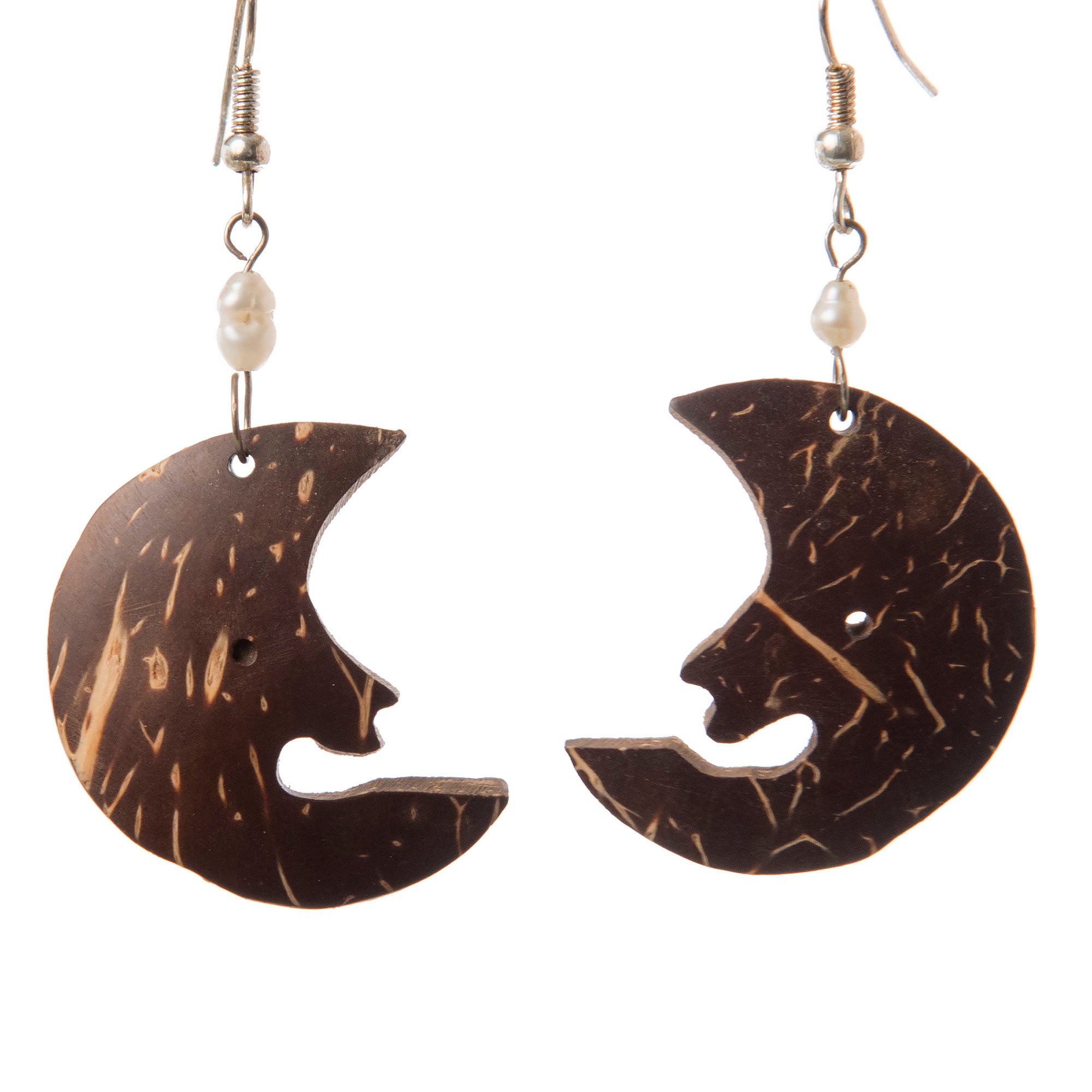 Coconut Shell Earrings, Variety of Designs