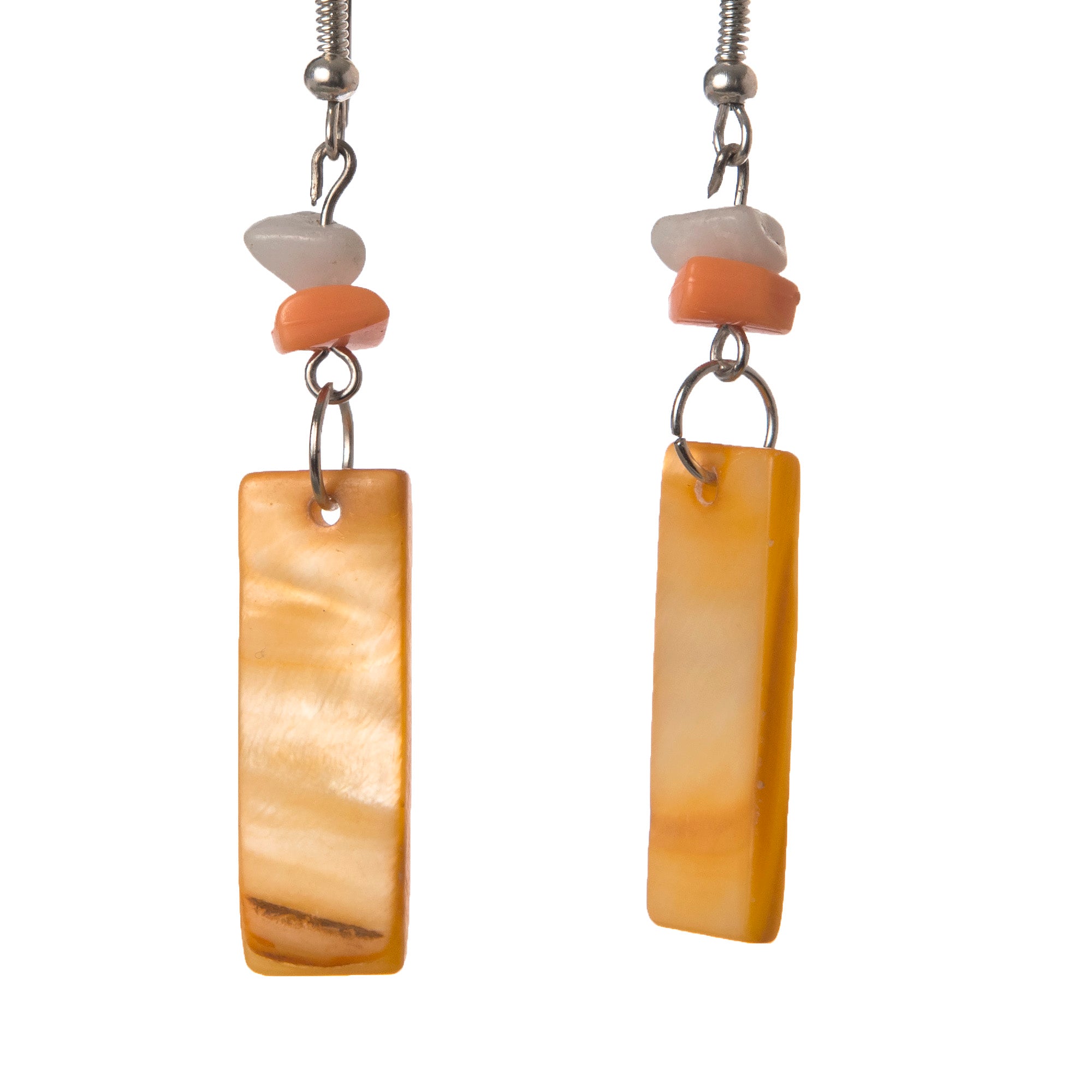 Nakar Shell Earrings, various colors